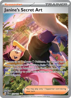 Janine's Secret Art, Prismatic Evolutions Nº 173 Holo