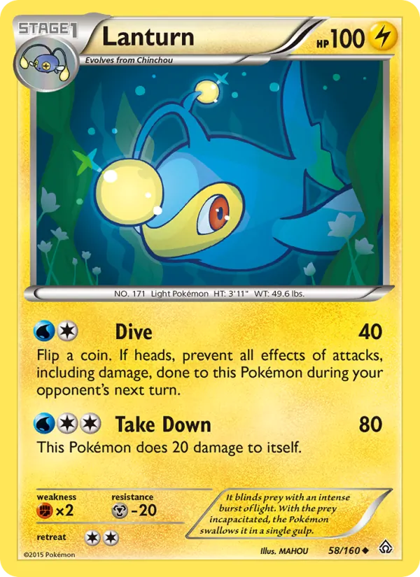 Lanturn, Primal Clash No. 58