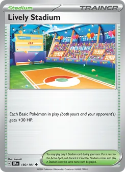 Lively Stadium, Surging Sparks Nº 180 Normal