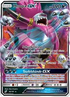 Hoopa GX, Teams Sind Trumpf Nº 96 Normal