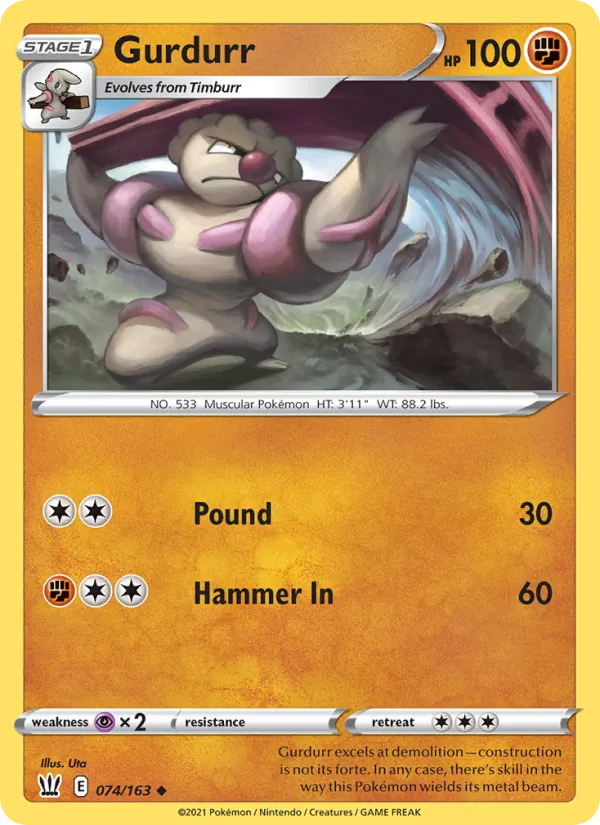 Gurdurr, Battle Styles No. 74