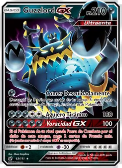 Guzzlord GX, Invasión Carmesí No. 63 Normal