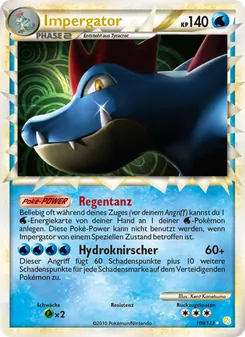 Impergator, HeartGold SoulSilver Nº 108 Holo