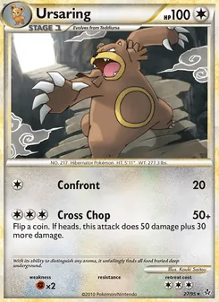 Ursaring, Unleashed Nº 27 Normal