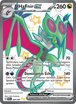 UHaFnir-ex, Paldeas Schicksale No. 220 Holo
