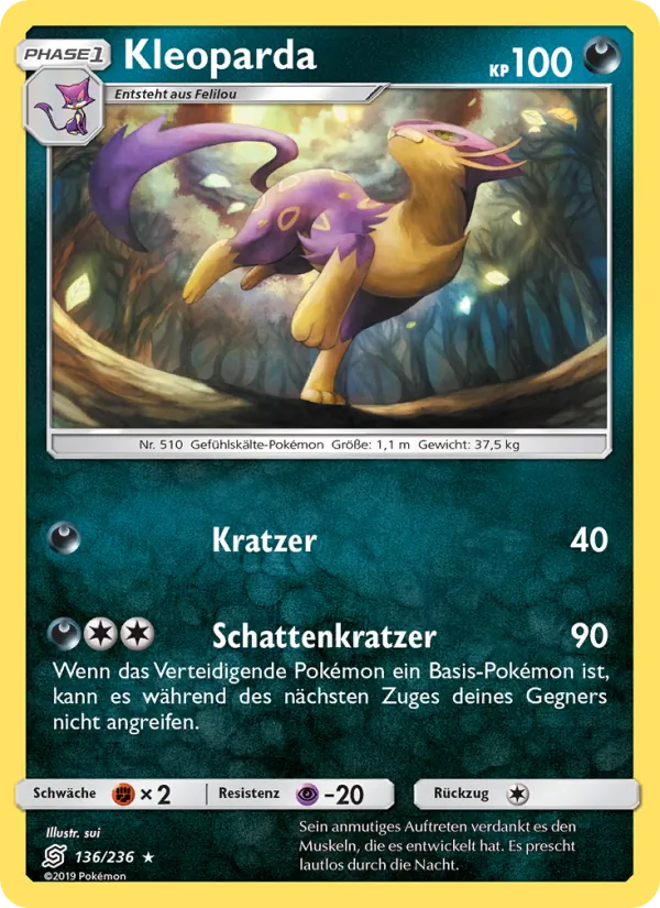 Kleoparda, Bund der Gleichgesinnten No. 136