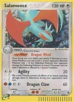 Salamence, Dragon No. 10