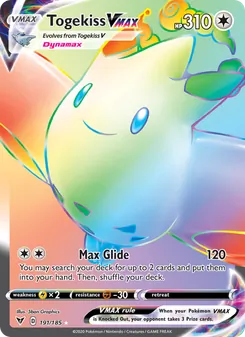 Togekiss VMAX, Vivid Voltage Nº 191 Holo