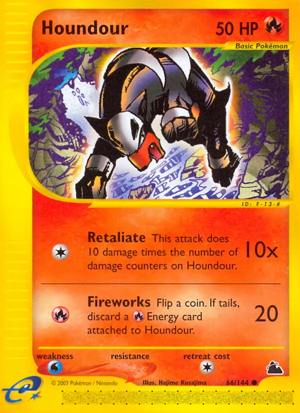 Houndour, Skyridge No. 66