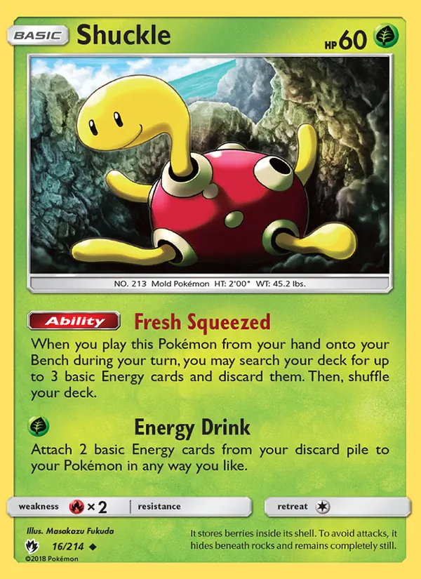 Shuckle, Lost Thunder No. 16