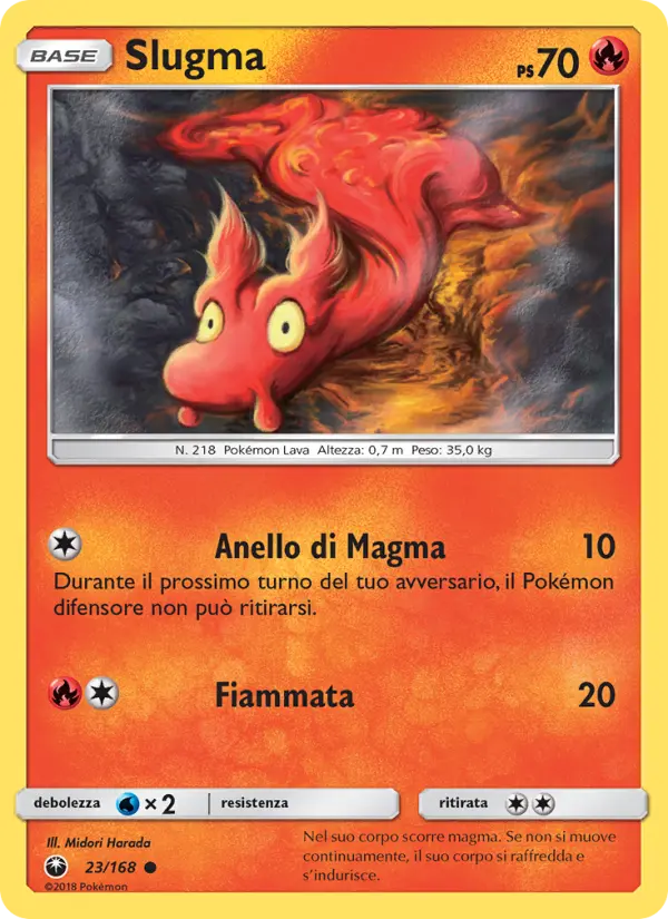 Slugma, Tempesta Astrale No. 23