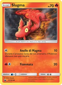 Slugma, Tempesta Astrale No. 23 Normal