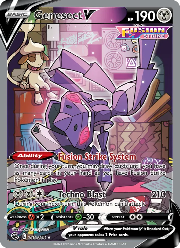 Genesect V, Fusion Strike Nº 255