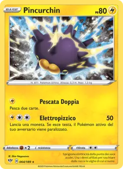 Pincurchin, Fiamme Oscure Nº 64 Holo