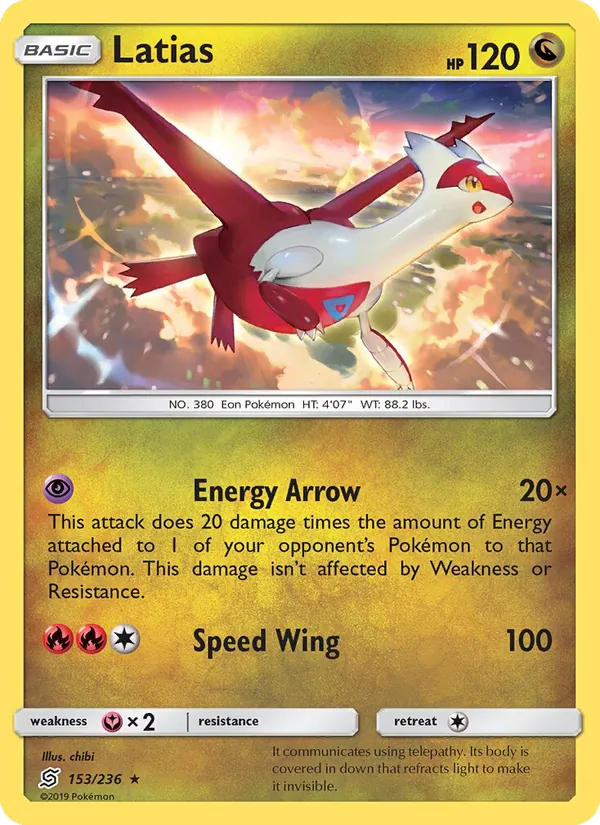 Latias, Unified Minds No. 153