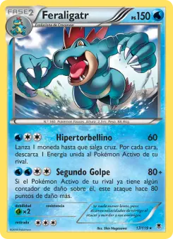 Feraligatr, Fuerzas Fantasmales Nº 17 Normal
