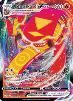 Centiskorch VMAX, Fiamme Oscure No. 34 Holo