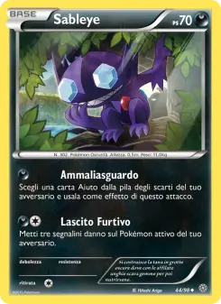 Sableye, Antiche Origini No. 44 Normal
