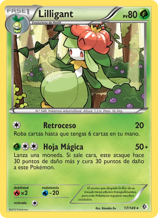 Lilligant, Fronteras Cruzadas No. 17