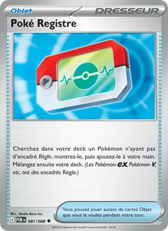 Poké Registre, Équilibre Parfait Nº 081 Normal