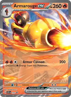 Armarouge ex, SVP Black Star Promos No. 105 Holo