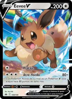 Eevee V, Cenit Supremo No. 108 Holo