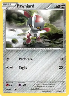 Pawniard, XY trainer Kit (Bisharp) Nº 13 Normal