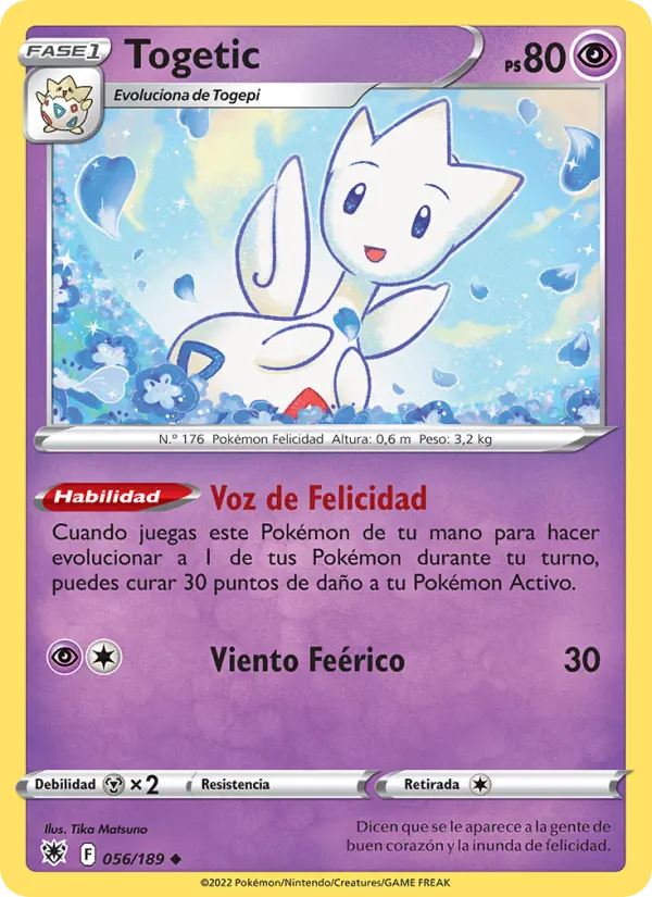 Togetic, Resplandor Astral No. 056