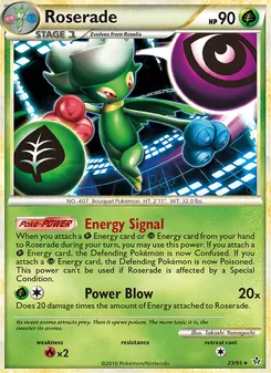 Roserade, Unleashed No. 23 Normal