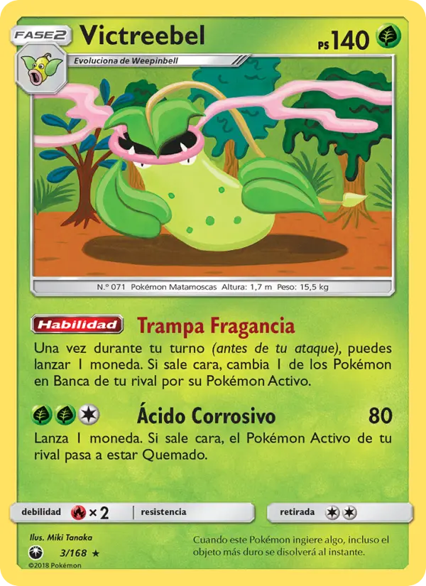 Victreebel, Tormenta Celestial Nº 3