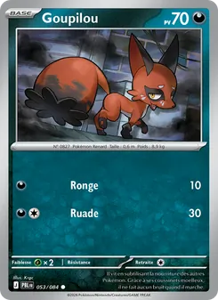 Goupilou, Nuit Noire Nº 053 Normal