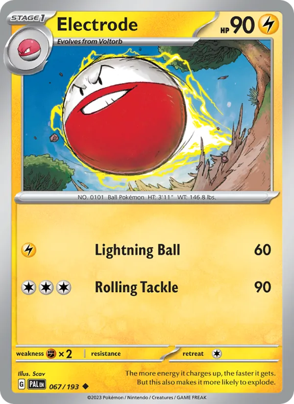 Electrode, Paldea Evolved Nº 067