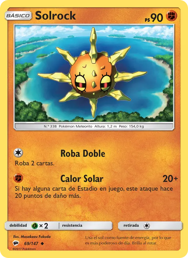 Solrock, Sombras Ardientes Nº 69