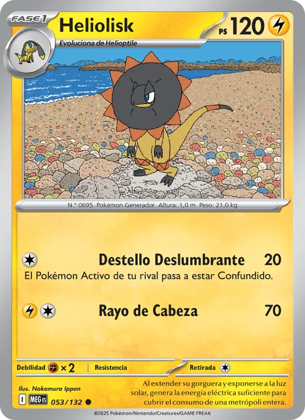 Heliolisk, Megaevolución No. 053