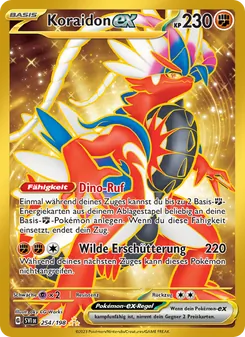 Koraidon-ex, Karmesin & Purpur No. 254 Holo