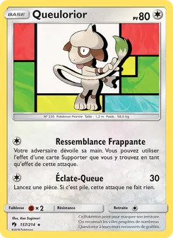 Queulorior, Tonnerre Perdu Nº 157 Normal