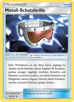 Metall-Schutzbrille, Teams Sind Trumpf Nº 148 Normal