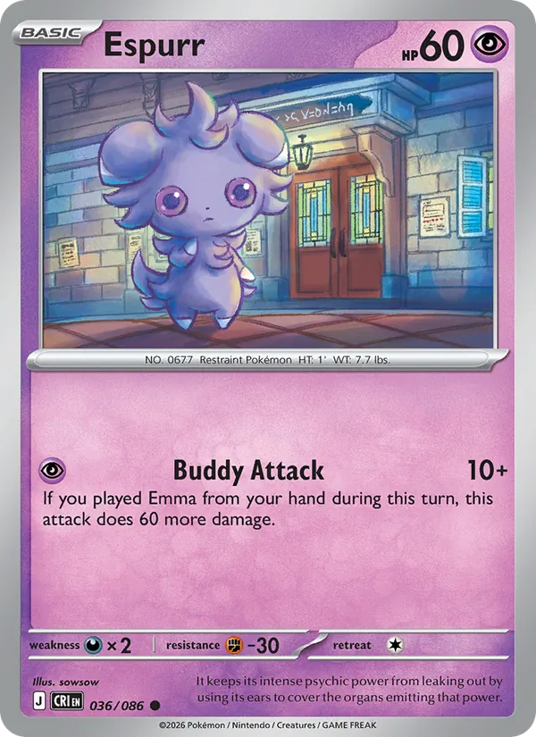 Espurr, Chaos Rising No. 036