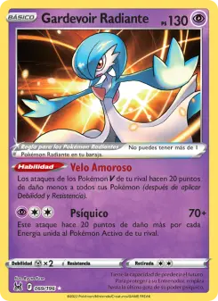Gardevoir Radiante, Origen Perdido Nº 069 Holo