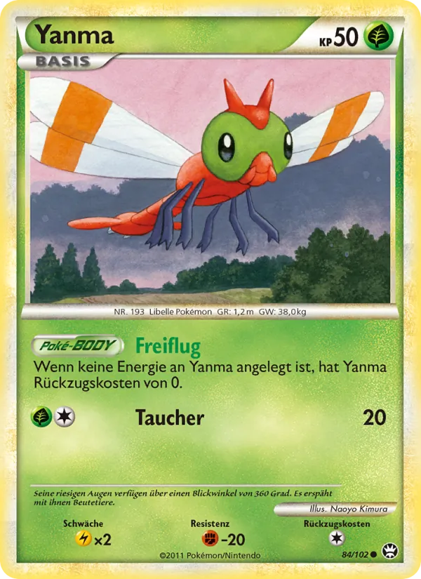 Yanma, Triumph Nº 84