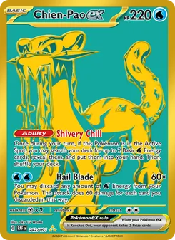Chien-Pao ex, Paldean Fates No. 242 Holo