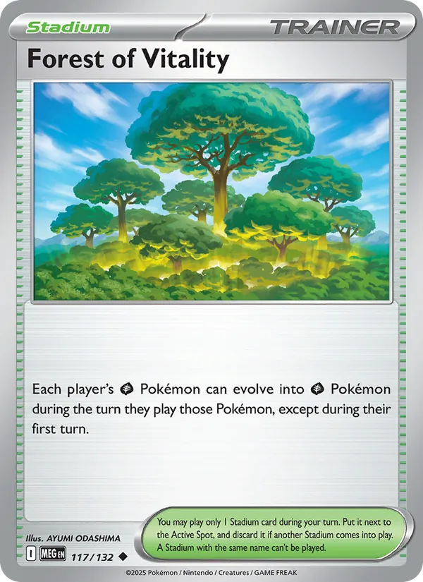 Forest of Vitality, Mega Evolution No. 117