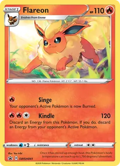 Flareon, SWSH Black Star Promos No. SWSH041 Holo