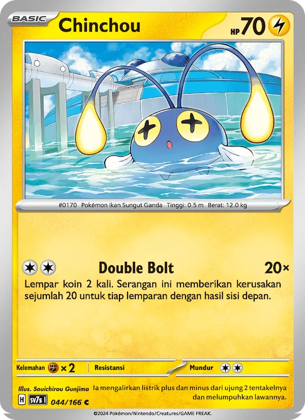 Chinchou, Bimbingan Rasi No. 044