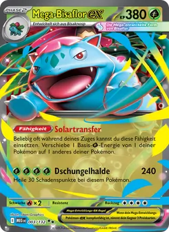 Mega-Bisaflor-ex, Mega-Entwicklung No. 003 Holo