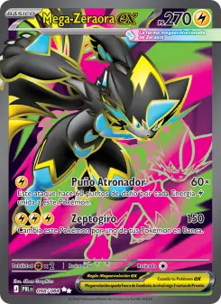 Mega-Zeraora ex, Oscuridad Absoluta No. 098 Holo