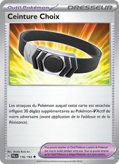 Ceinture Choix, Évolutions à Paldea No. 176 Normal