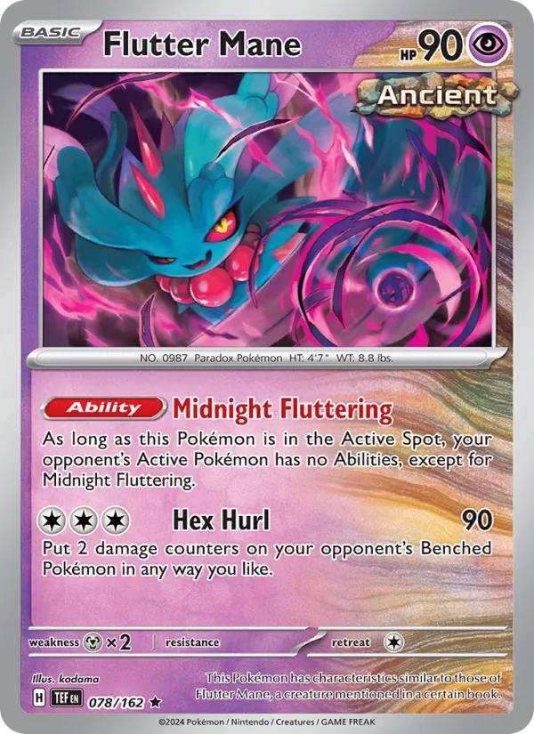Flutter Mane, Temporal Forces No. 078