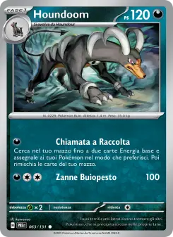 Houndoom, Evoluzioni Prismatiche Nº 063 Normal