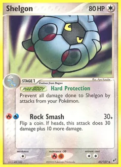 Shelgon, Deoxys Nº 45 Normal